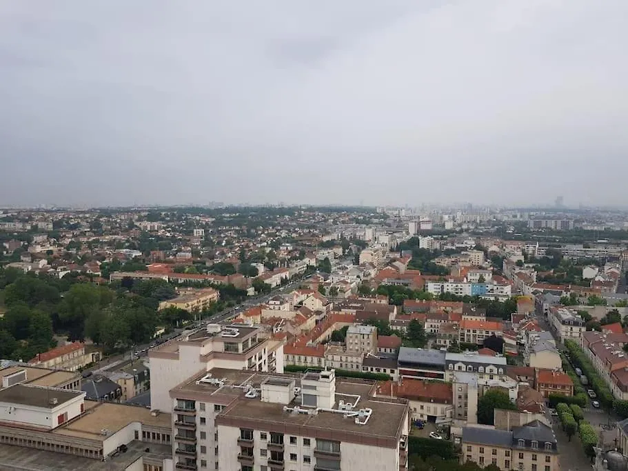 Magnifique 90 M², Paris Centre 20 Min, Hammam, Vue Apartment Choisy-le-Roi