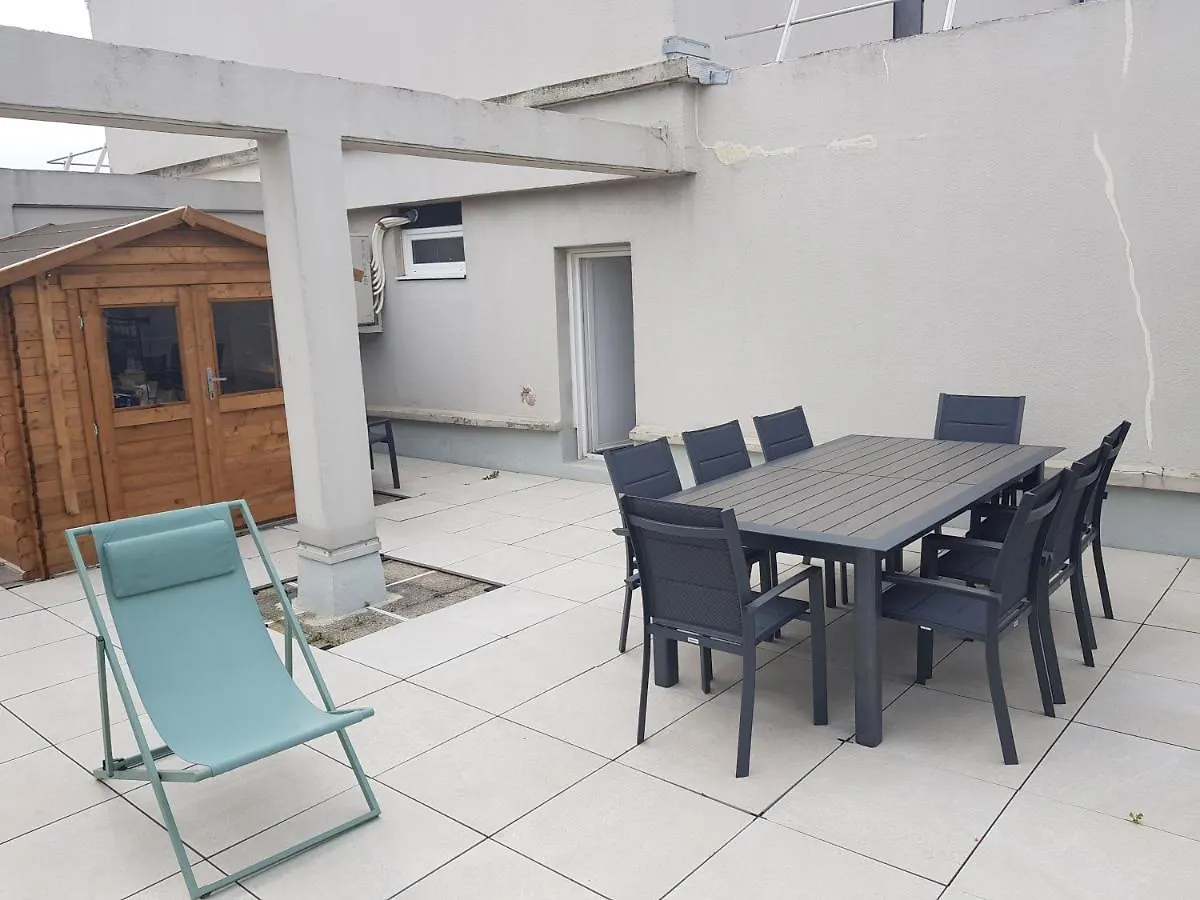 Magnifique 90 M², Paris Centre 20 Min, Hammam, Vue Apartment Choisy-le-Roi France