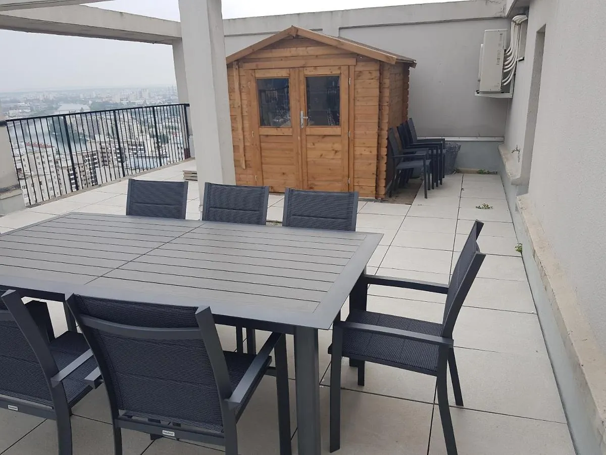 Magnifique 90 M², Paris Centre 20 Min, Hammam, Vue Apartment Choisy-le-Roi