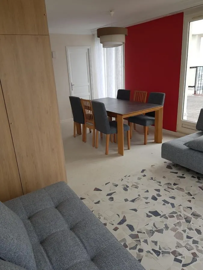 Magnifique 90 M², Paris Centre 20 Min, Hammam, Vue Apartment Choisy-le-Roi